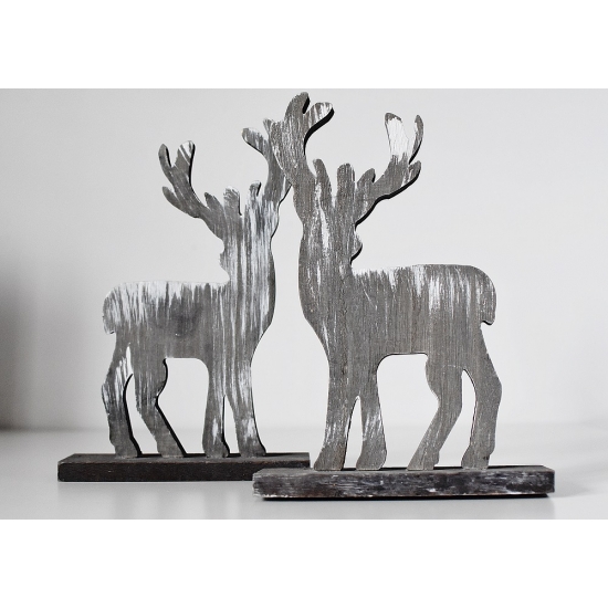 Renifer Drewniany Decor, Skandynawski Styl